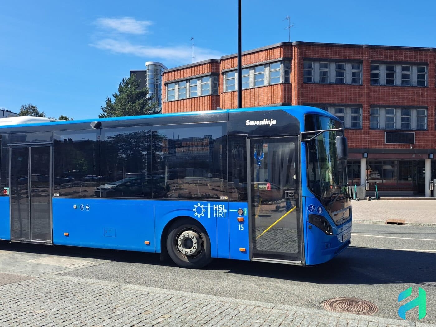 HSL bus in Vantaa