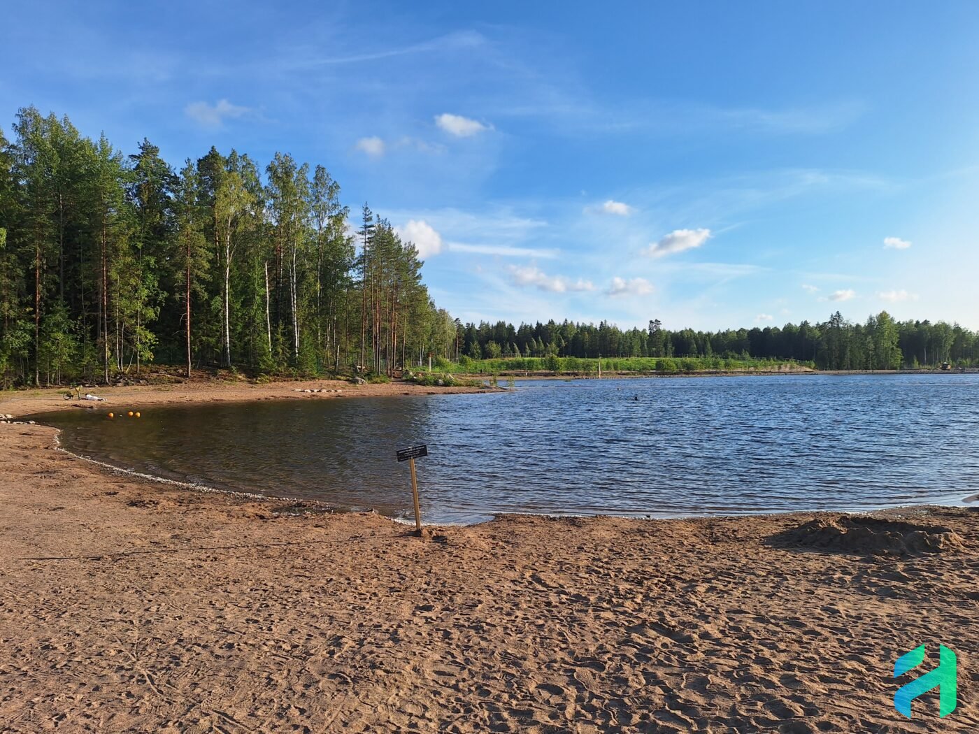 Palettilampi beach