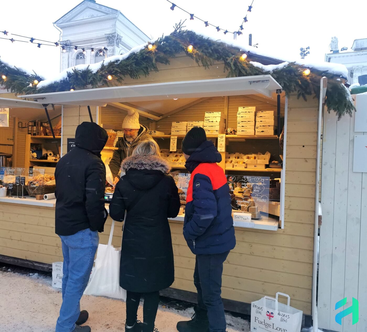 Fudge stall