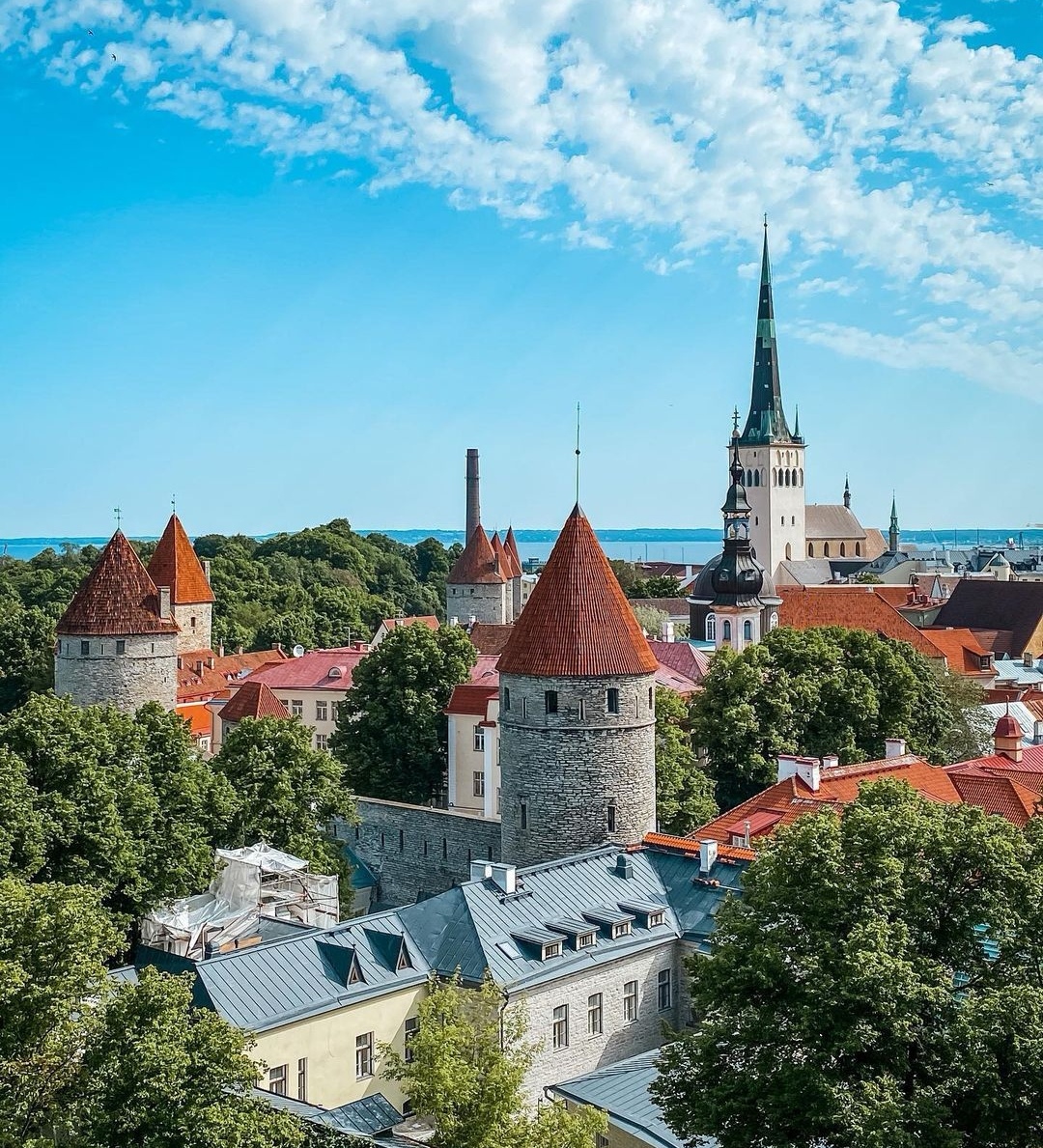 View from Toompea Hill